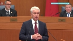 Собянин в Мосгордуме говорит о "провокаторах" на протестах и мусоре Собянин в Мосгордуме говорит о "провокаторах" на протестах и мусоре