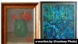 "Букет цветов" Е.Зака и "Водопад в лесу" Ф.Ш. Царфина