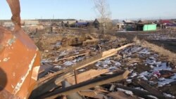 Как встречают зиму в Тулуне после наводнения Как встречают зиму в Тулуне после наводнения