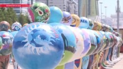 Художники пририсовали Крым. Дипломатический скандал на выставке в Казахстане Художники пририсовали Крым. Дипломатический скандал на выставке в Казахстане