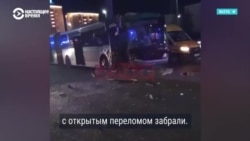 В Астане пассажирский автобус врезался в столб, пострадали десятки человек, девочке ампутировали обе ноги В Астане пассажирский автобус врезался в столб, пострадали десятки человек, девочке ампутировали обе ноги