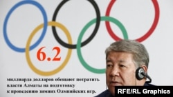 Мэр Алма-Аты презентует заявку Казахстана на проведение зимних олимпийских игр 2022 года