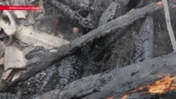 Последствия обстрела Новолуганского. Видео Последствия обстрела Новолуганского. Видео