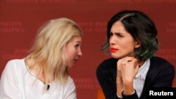 Мария Алехина и Надежда Толоконникова