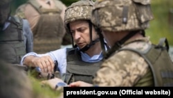 Владимир Зеленский на Донбассе, 27 мая 2019 года