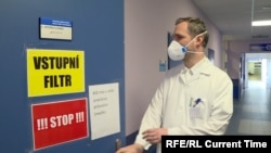 Зденек Гржиб в больнице Карлова университета