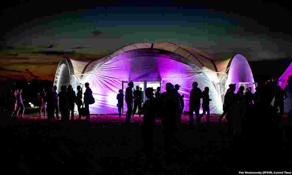 Вечерний концерт на фестивале "Нашествие-2015"