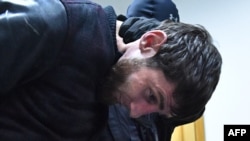 Заур Дадаев в зале суда