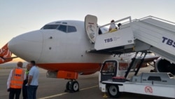 Шестьдесят пять депортированных из России украинцев, застрявших на границе в Грузии, вернулись на родину Шестьдесят пять депортированных из России украинцев, застрявших на границе в Грузии, вернулись на родину