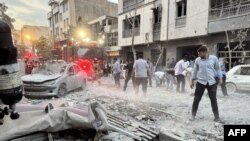 Разрушения в Тегеране от ударов Израиля, фото сделано 13 июня 2025 года