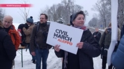 От Берлина до Алеппо: активисты идут 3,5 тысячи км пешком по дороге сирийских беженцев От Берлина до Алеппо: активисты идут 3,5 тысячи км пешком по дороге сирийских беженцев