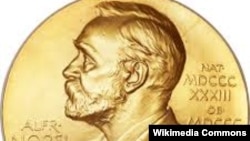 Медаль, вручаемая лауреату Нобелевской премии