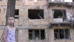 Центр донецкого города Горловка подвергся артиллерийскому обстрелу Центр донецкого города Горловка подвергся артиллерийскому обстрелу