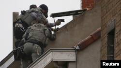 Операция в районе Моленбек в Брюсселе