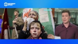 Парады в детсадах, военная форма на новорожденных, "поезд победы". Как в России готовятся к празднованию 9 мая  Парады в детсадах, военная форма на новорожденных, "поезд победы". Как в России готовятся к празднованию 9 мая