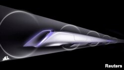 Набросок транспортной системы Hyperloop