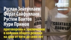 Дело "Хизб ут-Тахрир": четверо крымских татар получили от 5 до 7 лет тюрьмы Дело "Хизб ут-Тахрир": четверо крымских татар получили от 5 до 7 лет тюрьмы