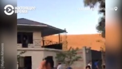 Спецназ ГКНБ Кыргызстана штурмует резиденцию Атамбаева Спецназ ГКНБ Кыргызстана штурмует резиденцию Атамбаева