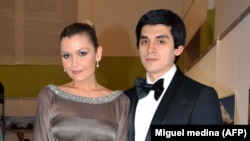 Лола Каримова-Тилляева и ее муж Тимур Тилляев