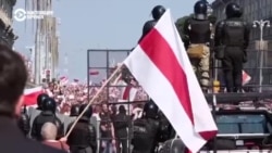 Мирный марш в Минске в день рождения Лукашенко: как это было Мирный марш в Минске в день рождения Лукашенко: как это было