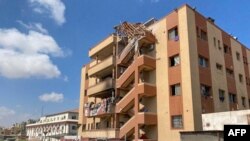 Больница "Насер" после удара