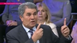 Махмуд аль-Хамза выступает в эфире Первого Канала Махмуд аль-Хамза выступает в эфире Первого Канала